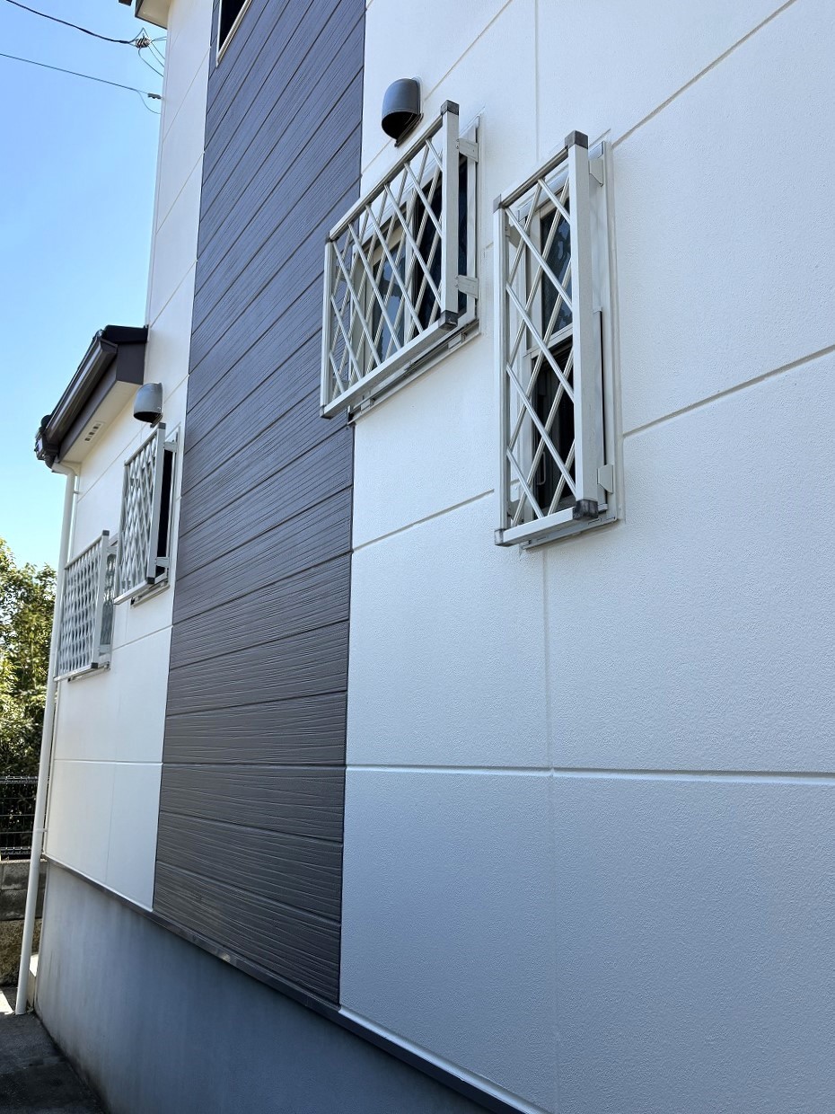 屋根外壁塗装後の外観