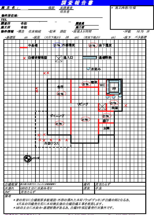 調査報告書