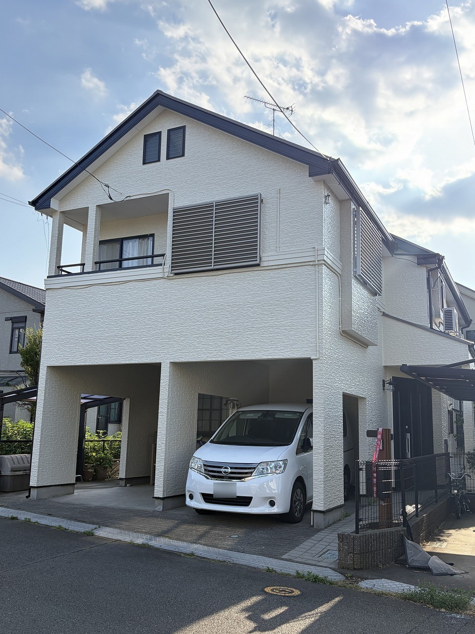 屋根外壁塗装後の外観