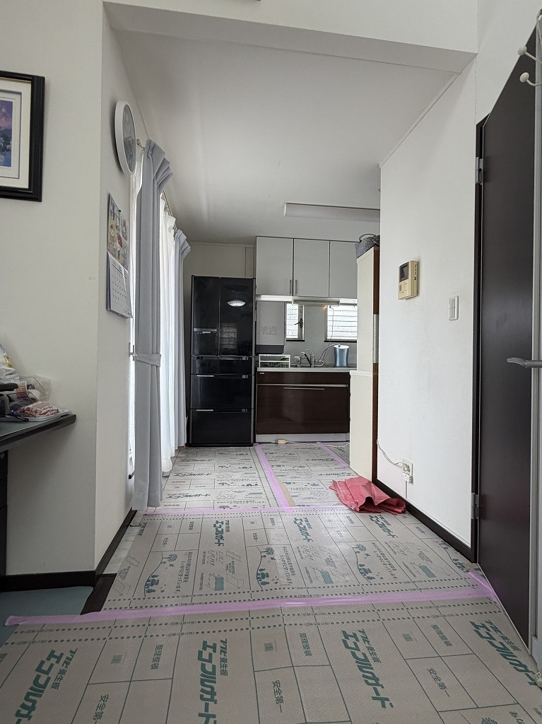 養生中した部屋