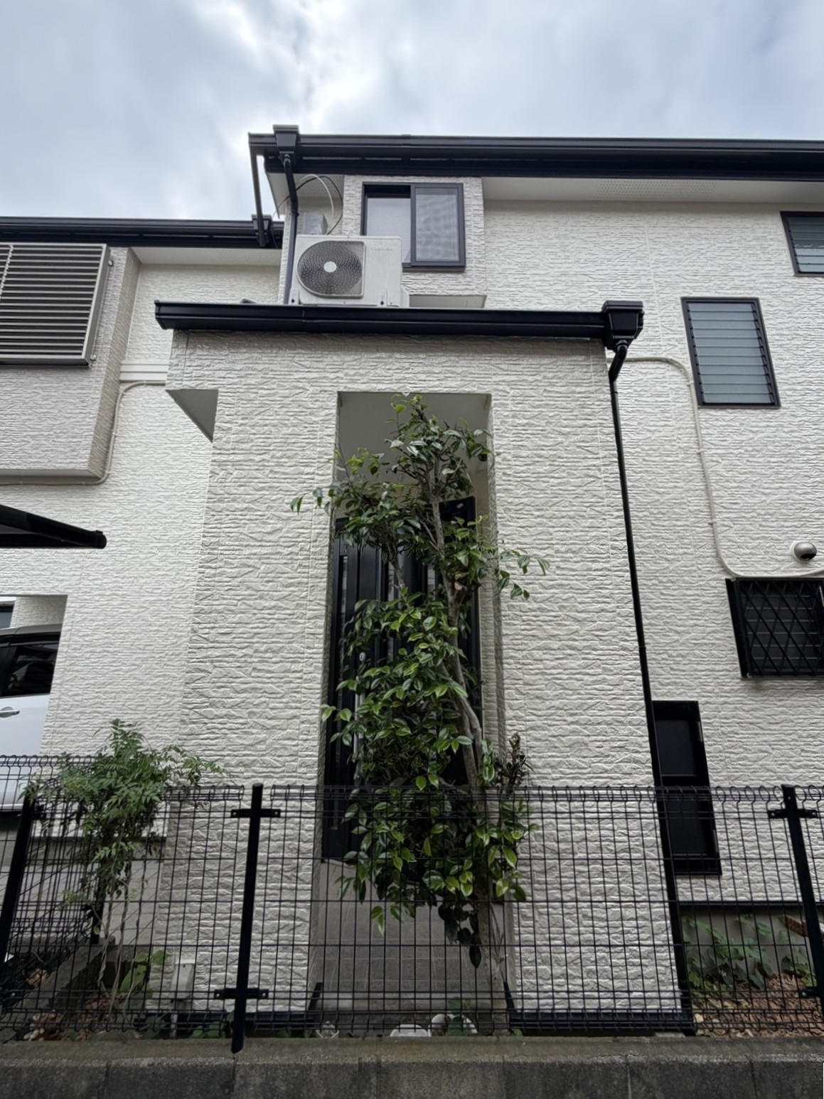 屋根塗装外壁塗装後の外観