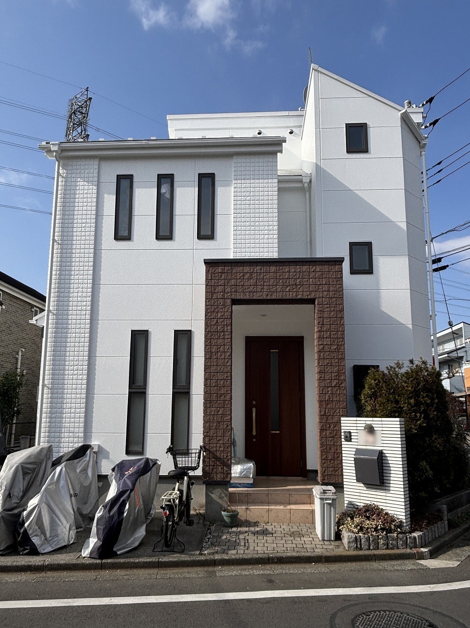 外壁塗装後の外観