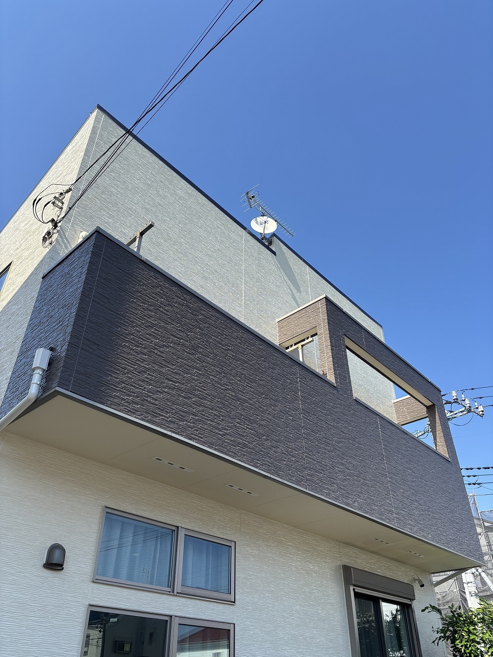 外壁塗装後の外観