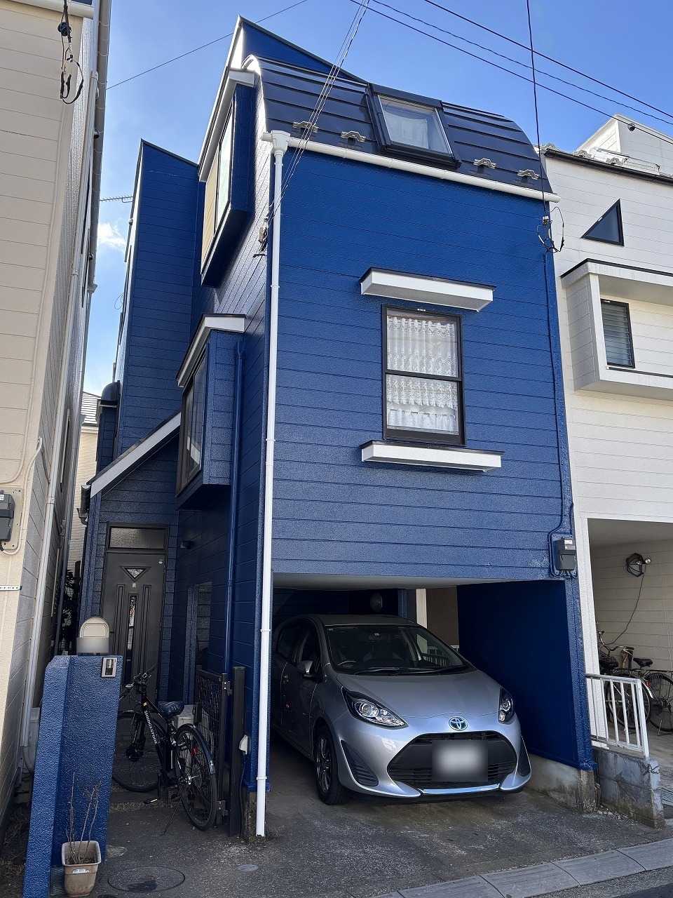 屋根塗装外壁塗装後の外壁