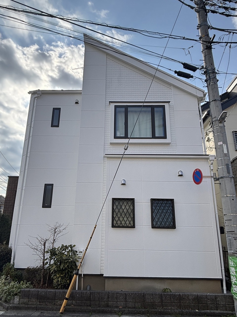 外壁塗装後の外観