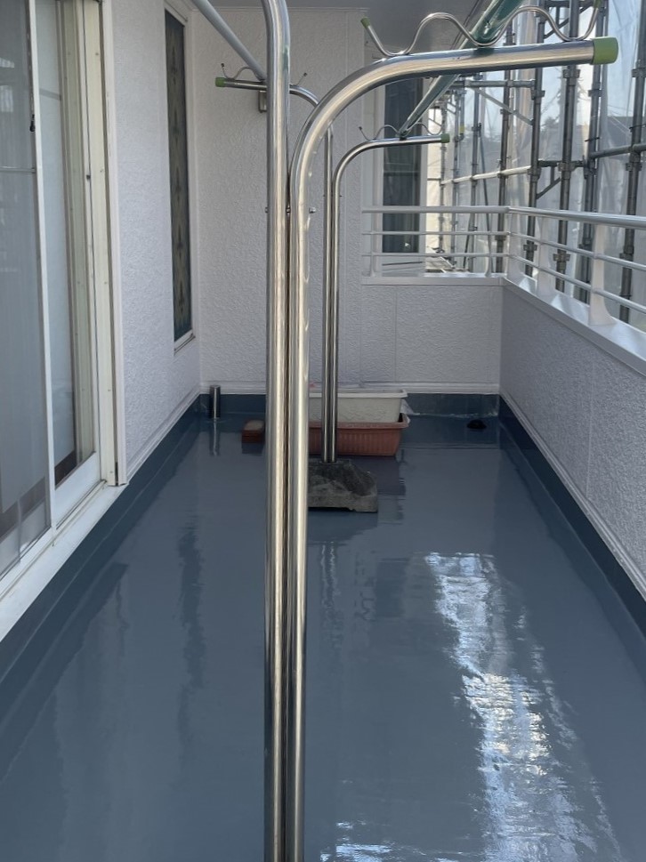 バルコニー防水完了小平市A様