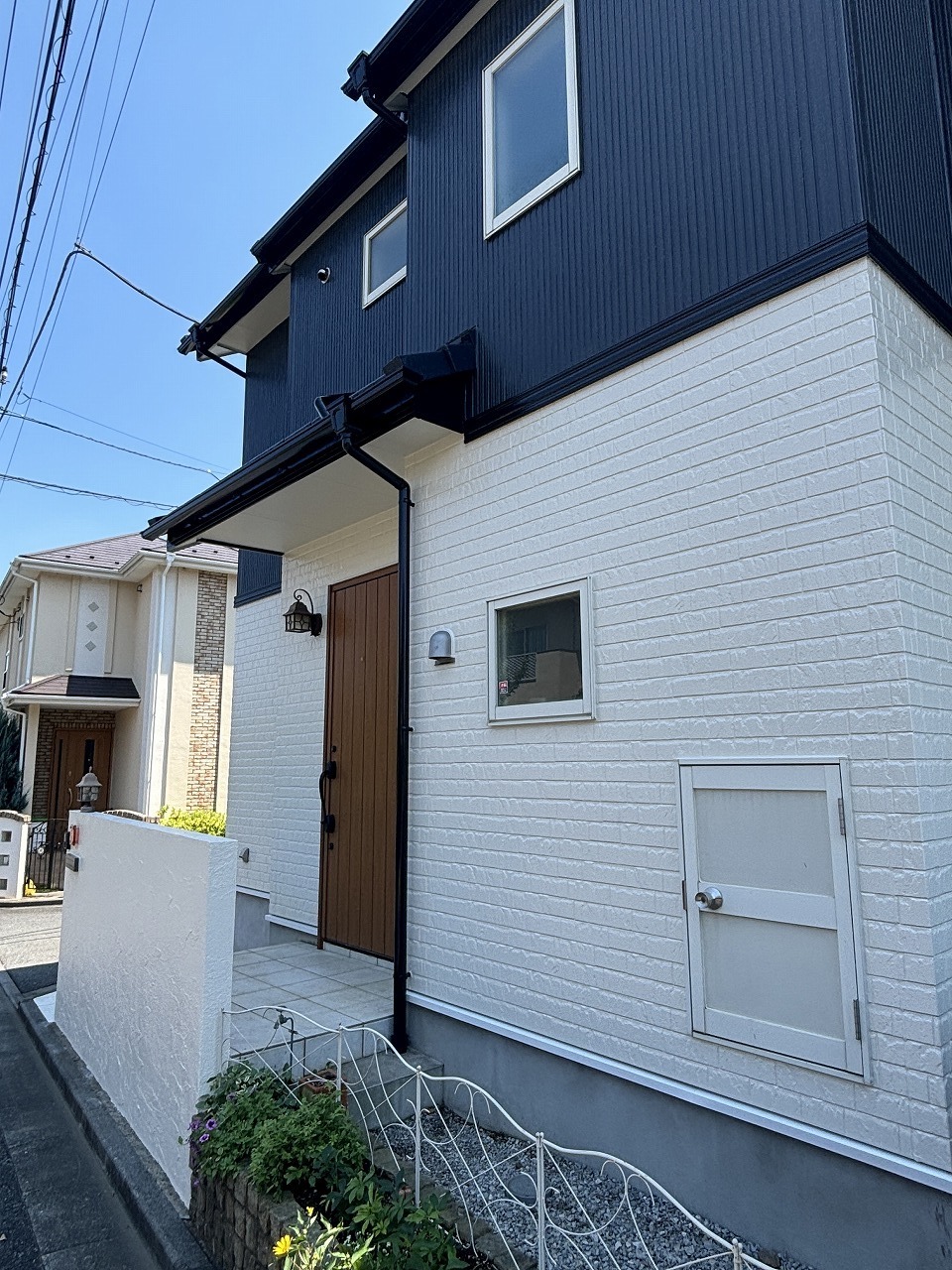 屋根塗装外壁塗装後の外壁