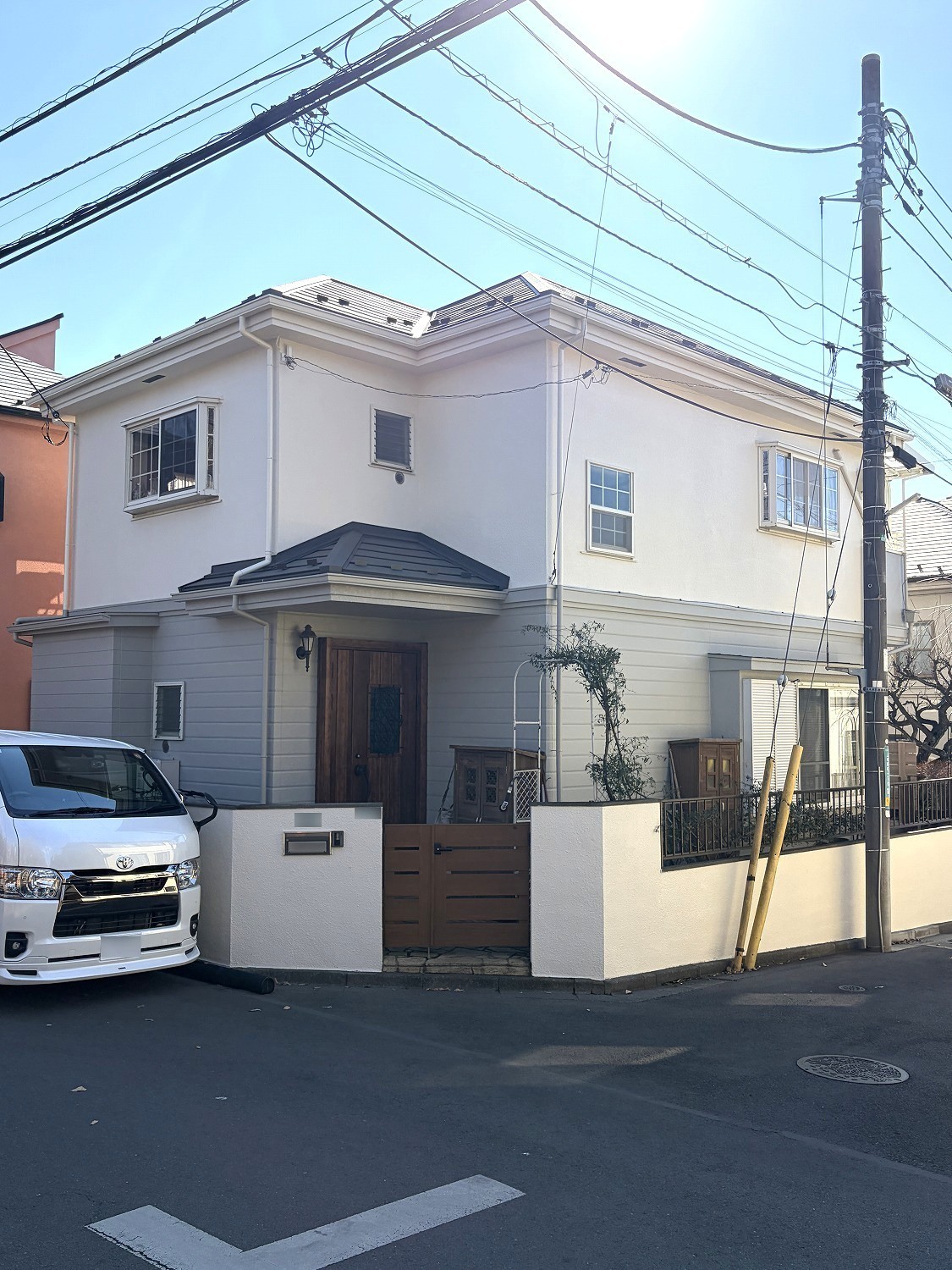 小平市リフォームワークスの外壁塗装工事