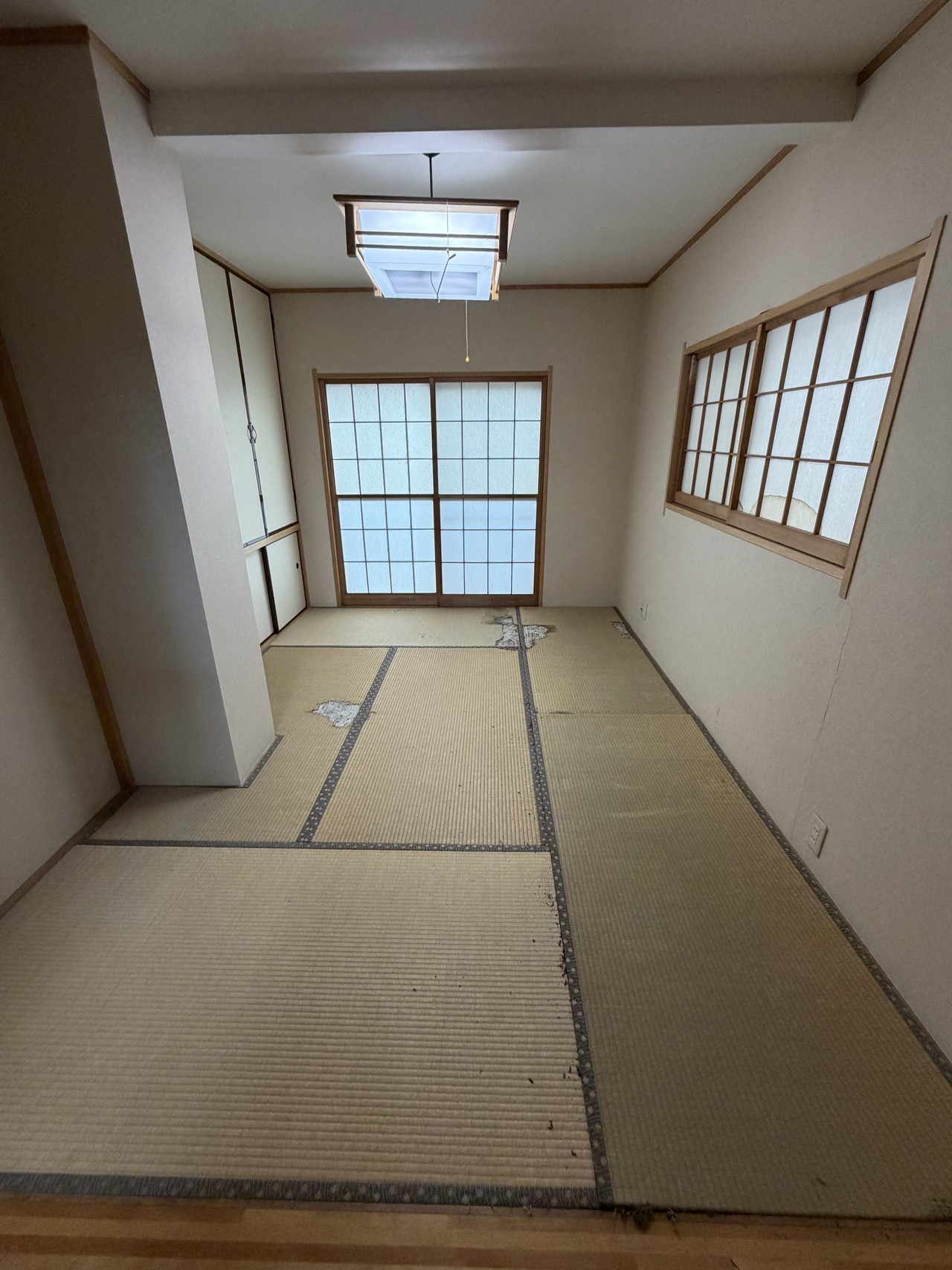 施工前の部屋