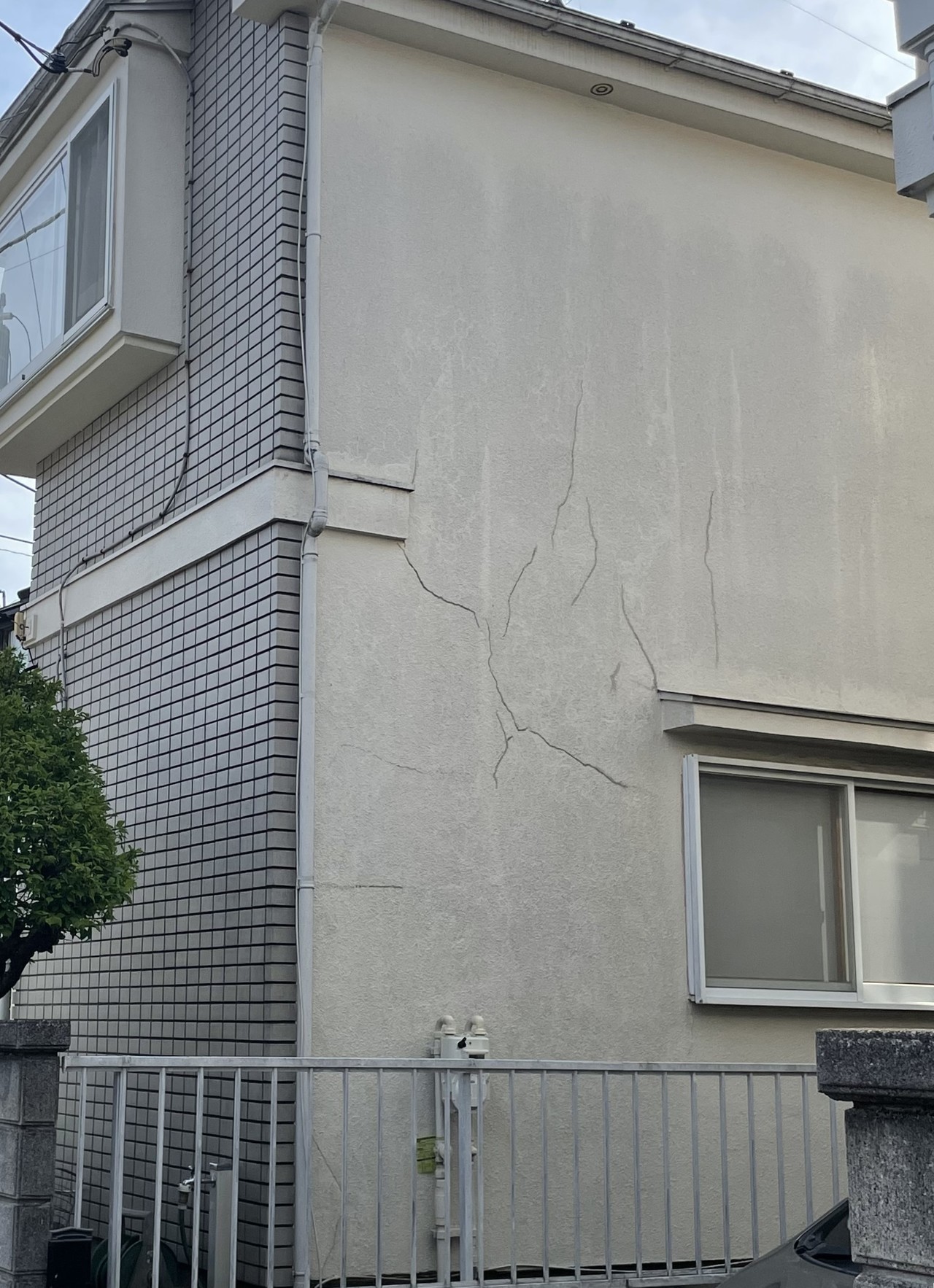 外壁塗装前の外観