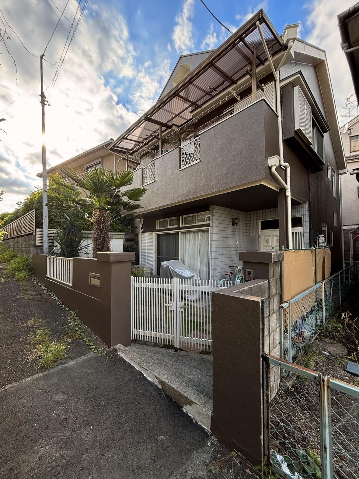 屋根塗装外壁塗装後の外観