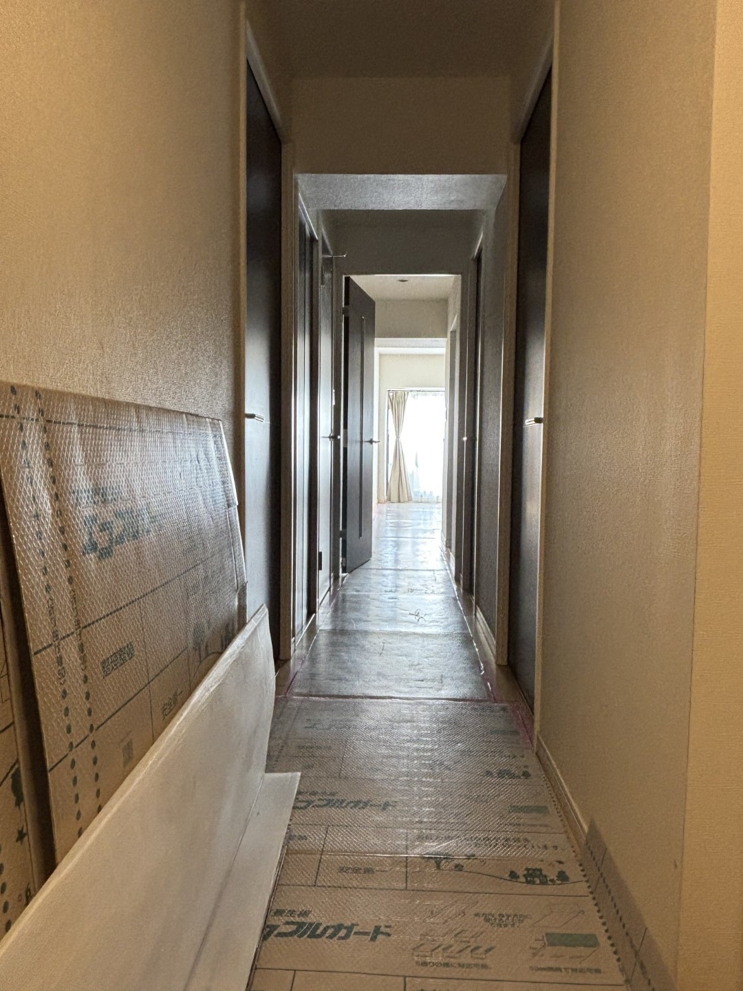 養生中の部屋
