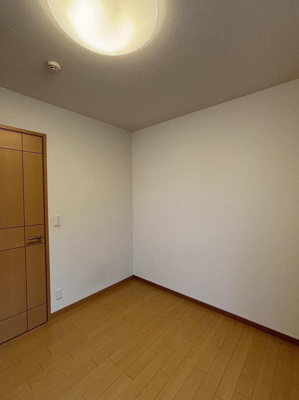 間仕切り後の部屋