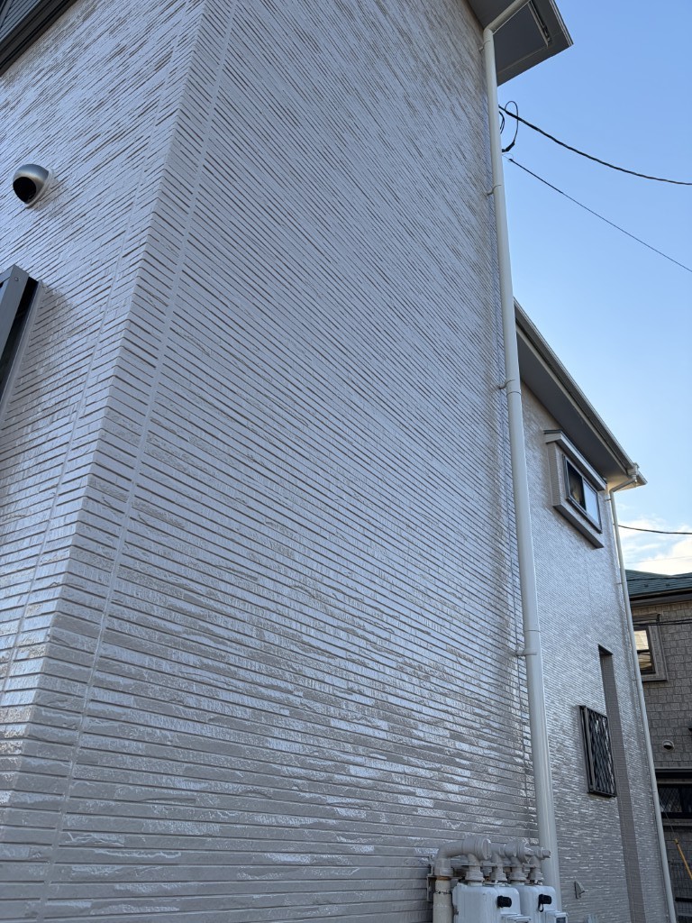 外壁塗装後の外観