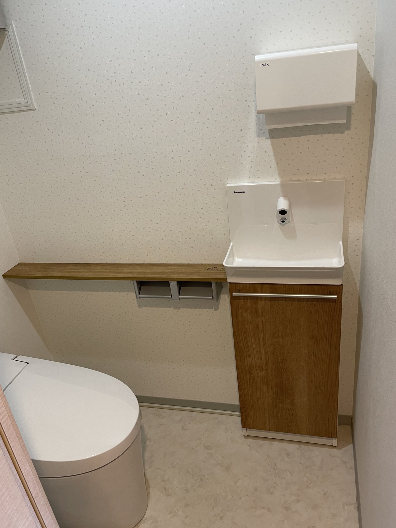 小平市リフォームワークスのトイレの施工事例：LIXIL　サティスS 小平市