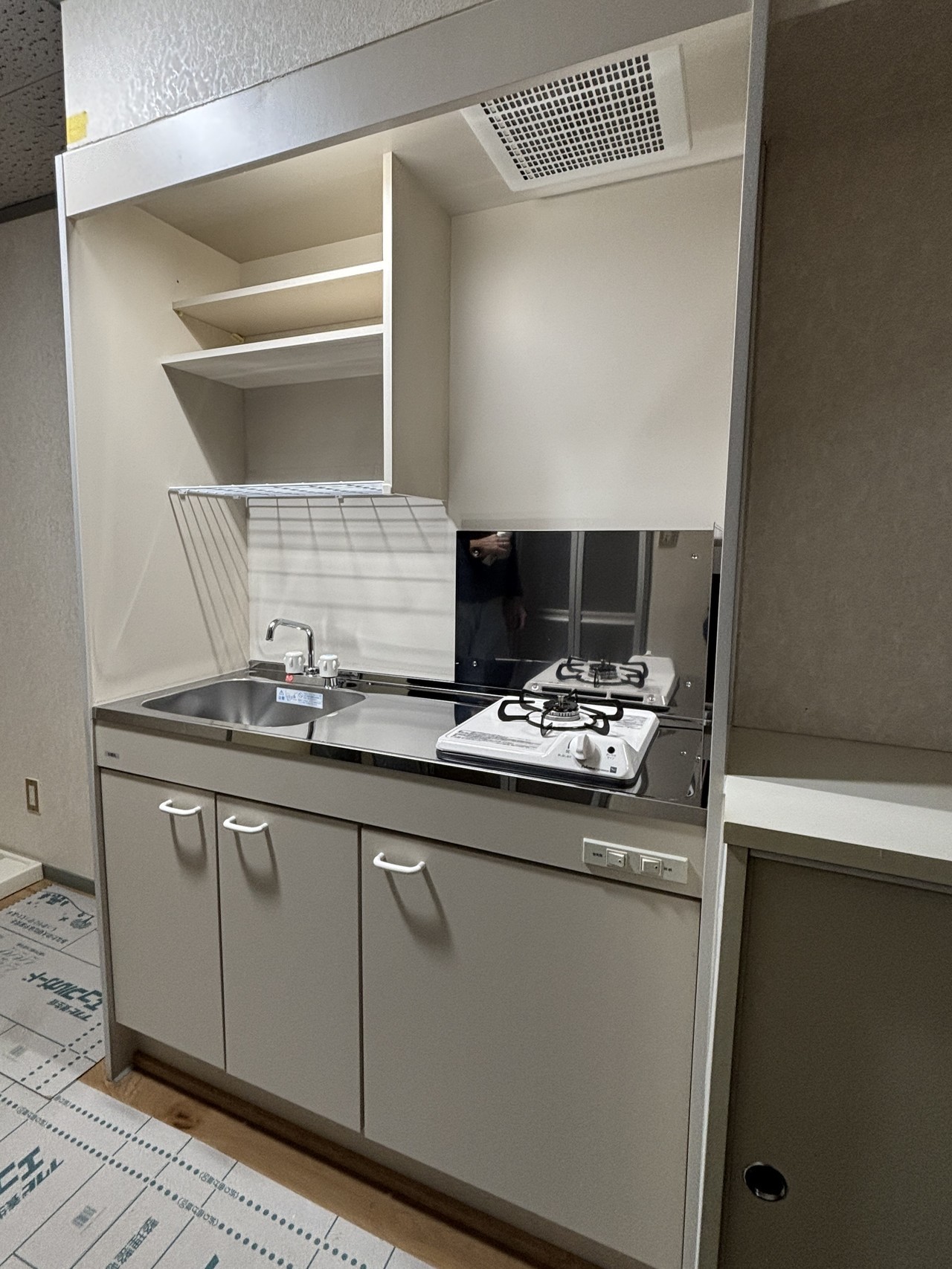 リフォーム後のキッチン