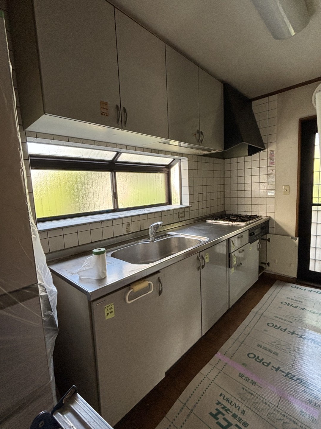 外装塗装前の外観