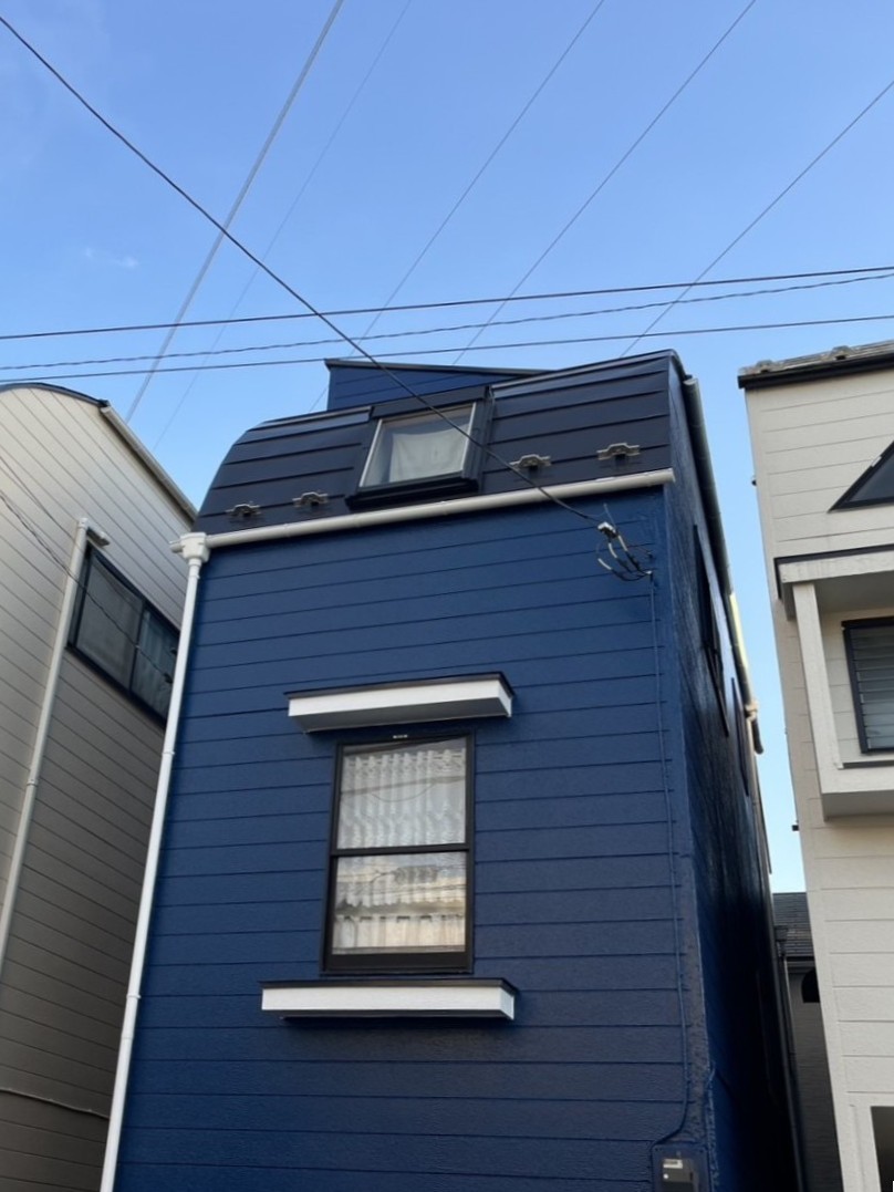 屋根塗装外壁塗装後の外壁