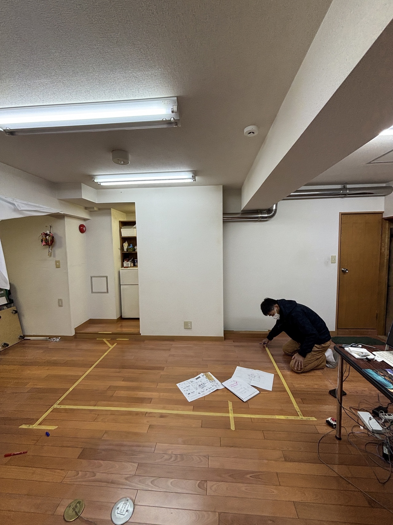 小平市リフォームワークス店舗改装工事施工前画像