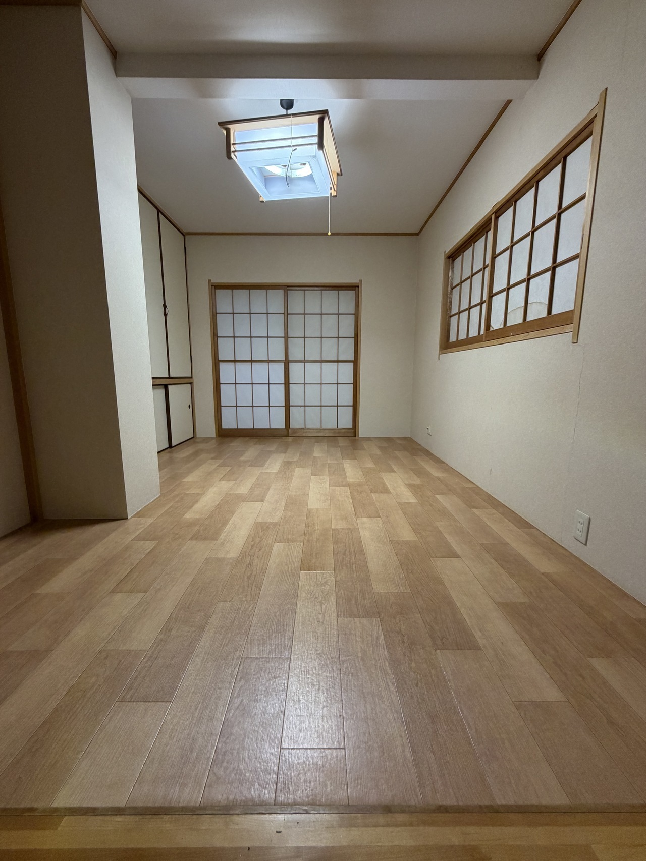 施工後の部屋