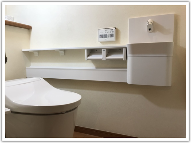 小平市リフォームワークスのトイレの施工事例：パナソニック　NEWアラウーノV　小平市