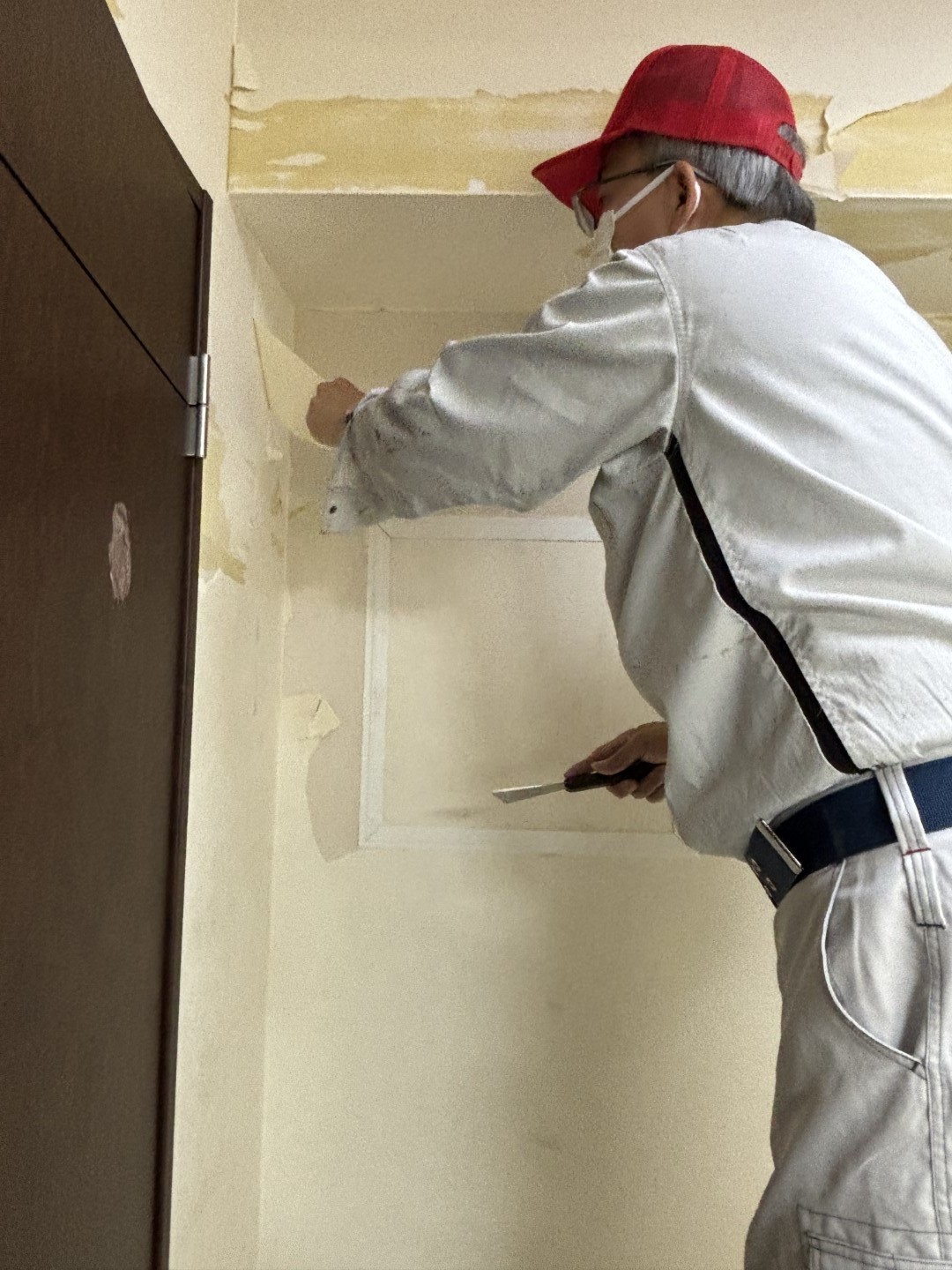 解体中の部屋