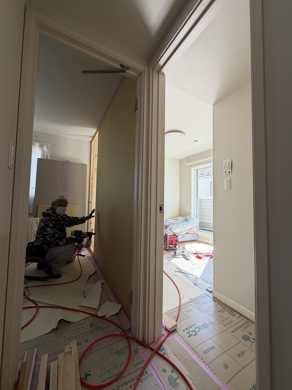 間仕切り壁新設