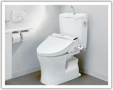 小平市リフォームワークスのトイレの施工事例：TOTO　ピュアレストQR　立川市