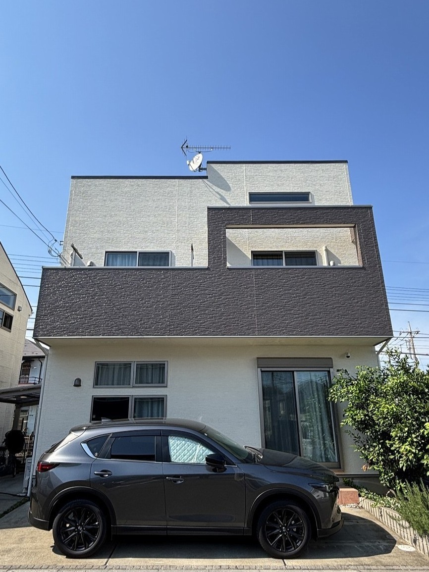 外壁塗装後の外観