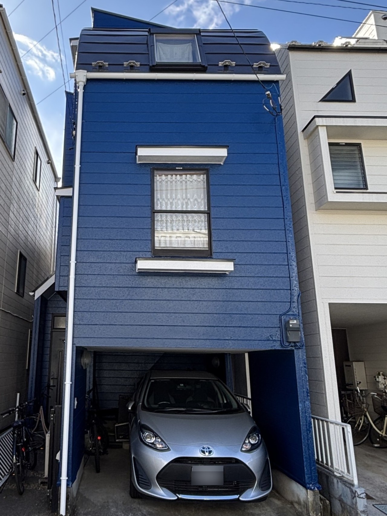 外壁塗装後の外観