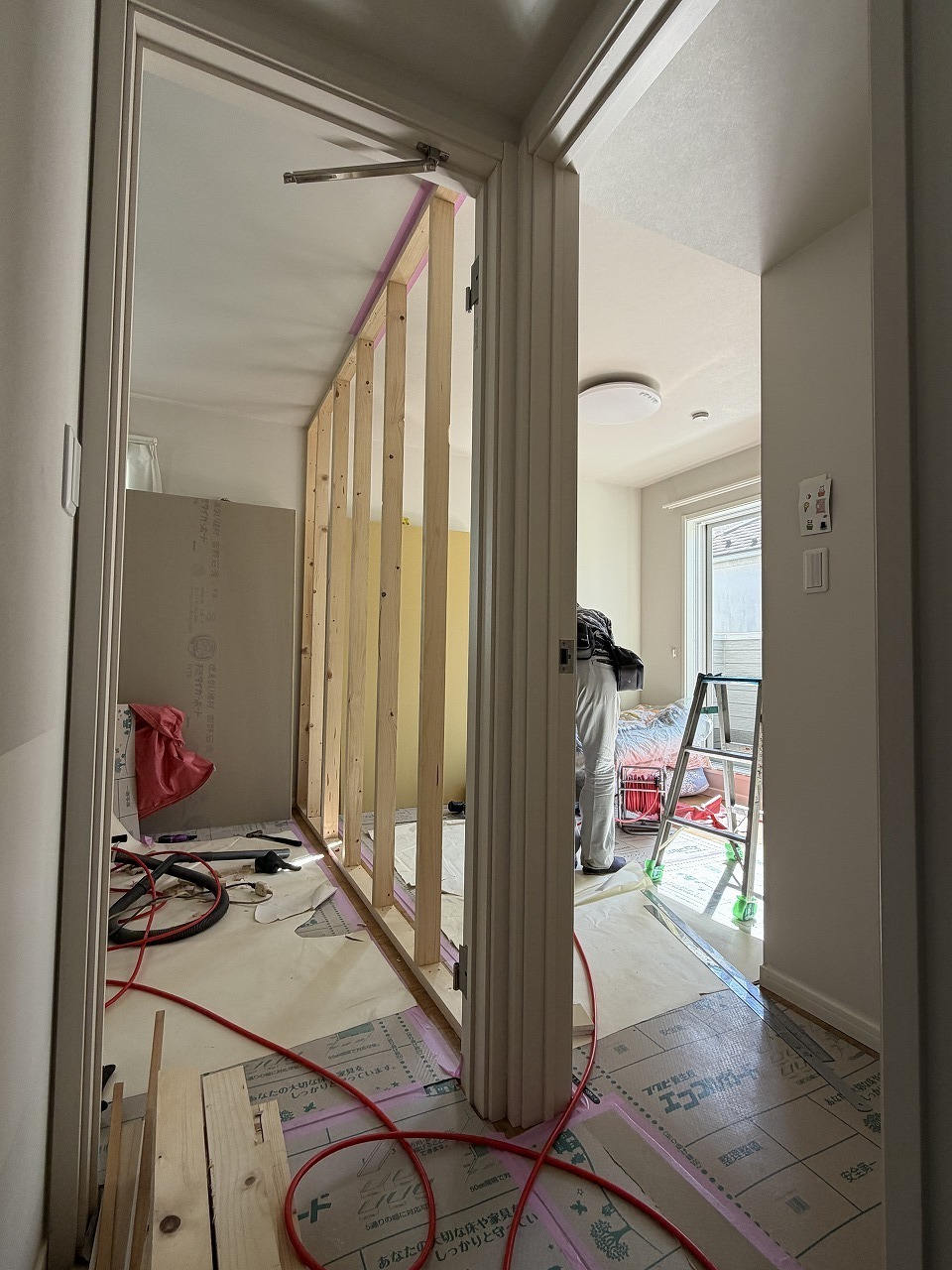 間仕切り壁新設