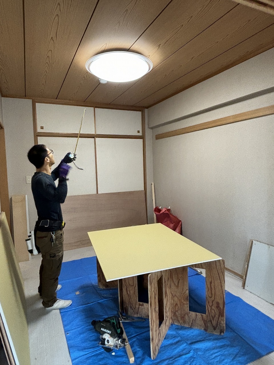 内装工事中