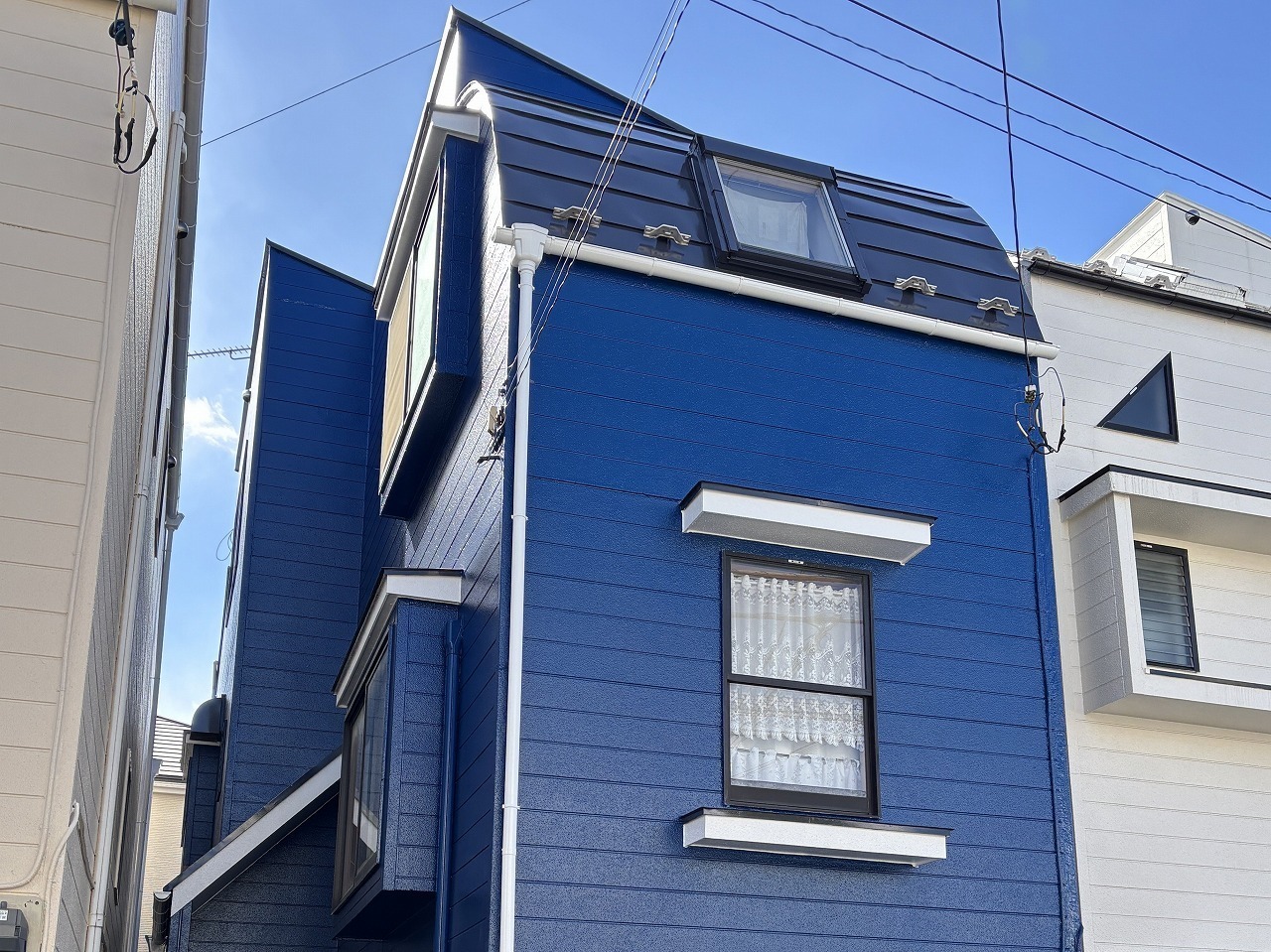 小平市リフォームワークスの施工事例：屋根棟板金改修工事