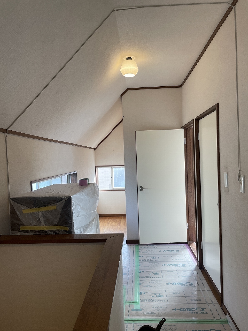 養生中の部屋