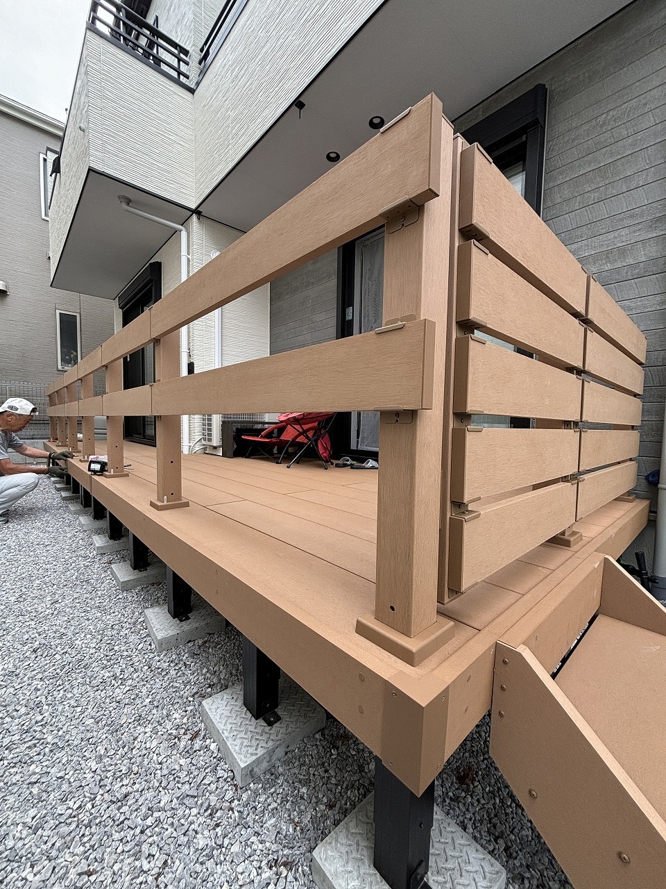 外構工事施工後の外観