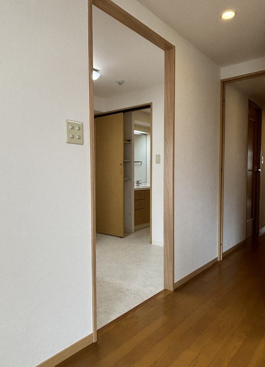 間仕切り後の部屋