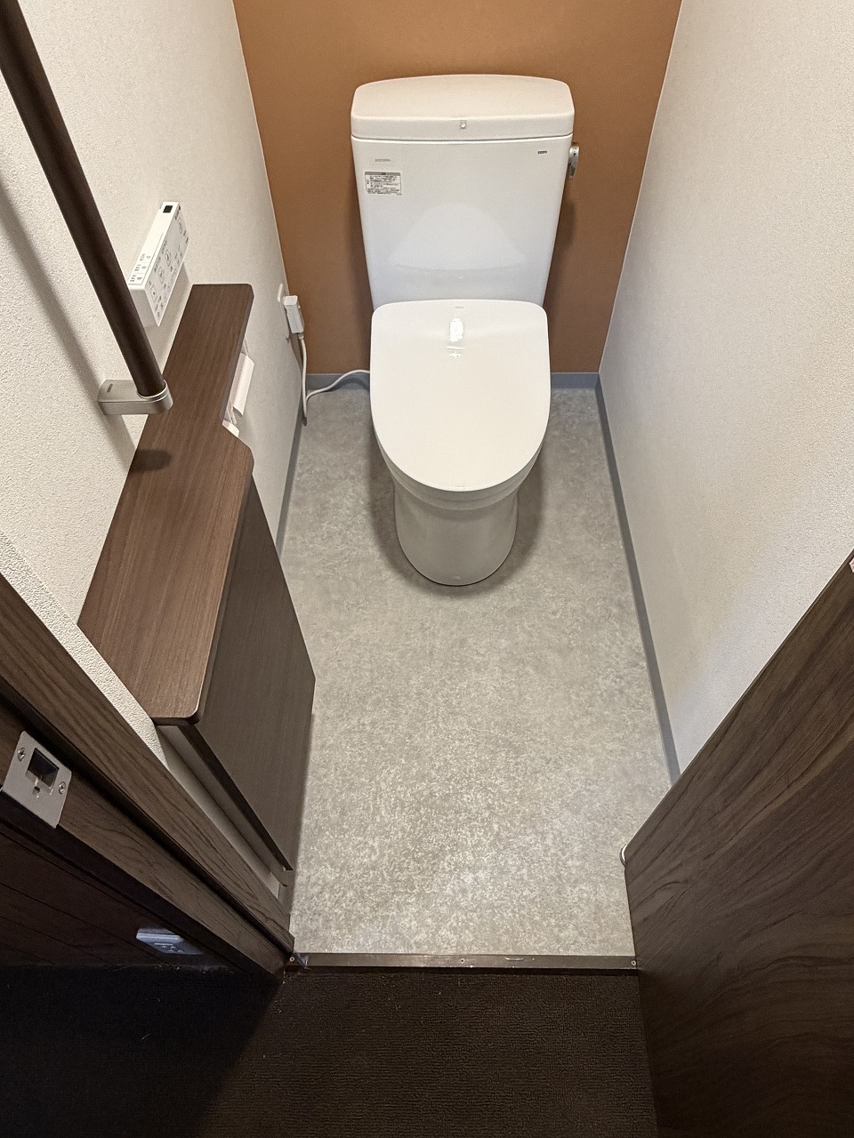 小平市リフォームワークスの西東京市施工事例：リフォーム後のトイレ