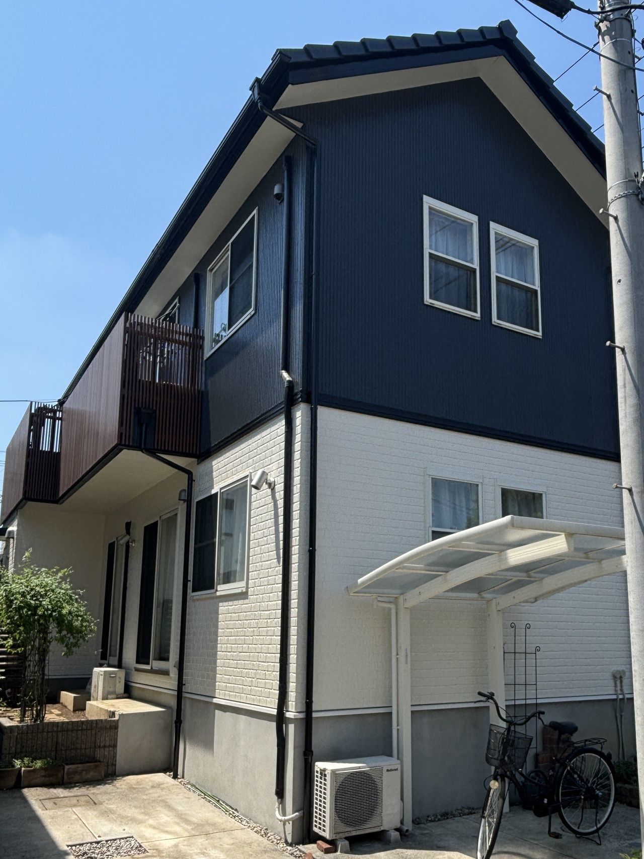 屋根塗装外壁塗装後の外壁