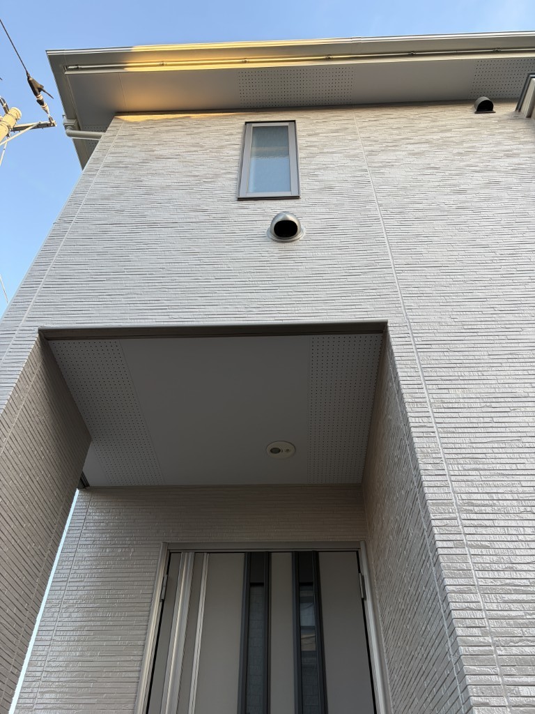 外壁塗装後の外観