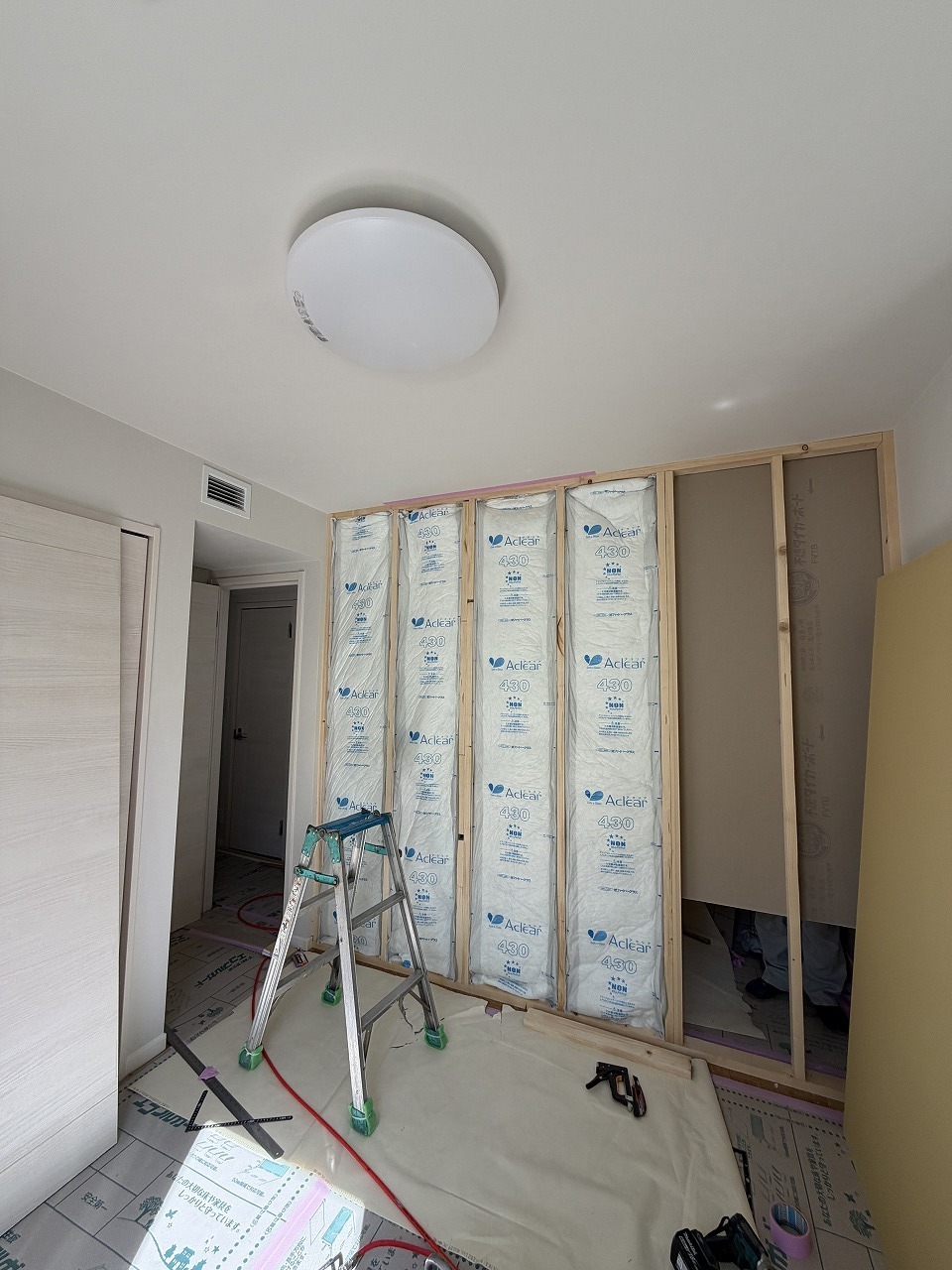 間仕切り壁新設