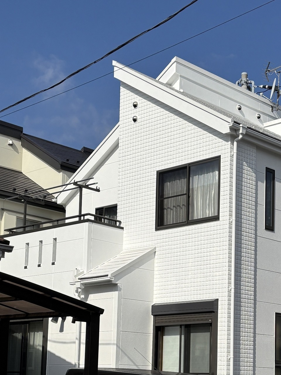 外壁塗装後の外観