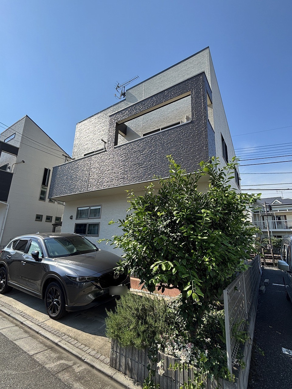 屋根塗装後の外観