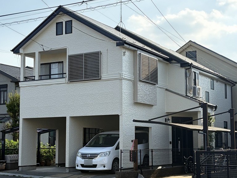 小平市リフォームワークスの施工事例：屋根棟板金改修工事