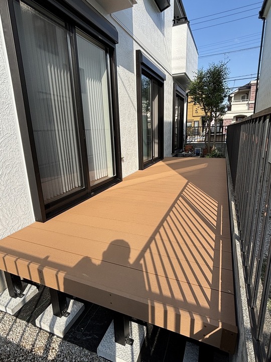 外構工事施工後の外観