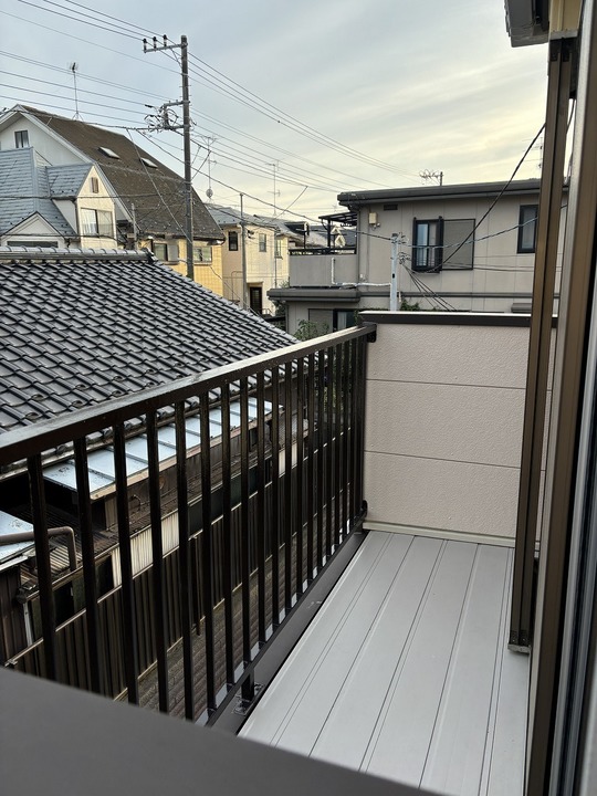 屋根塗装後の外観