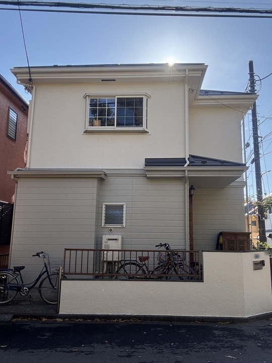 外壁塗装後の外観