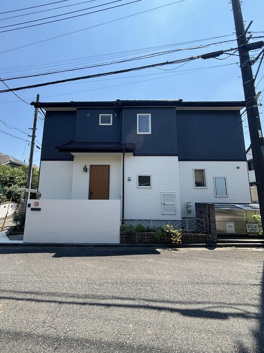 屋根塗装後の外観