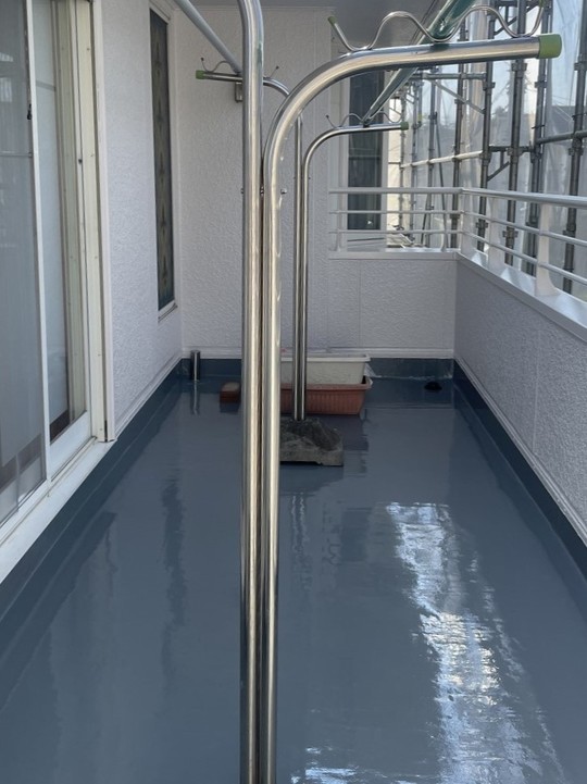 バルコニー防水完了小平市A様