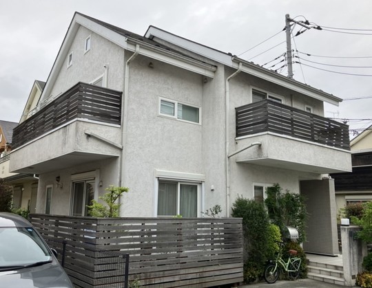 外壁塗装前の外観