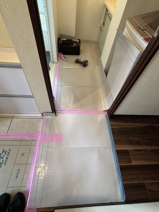 養生中の部屋